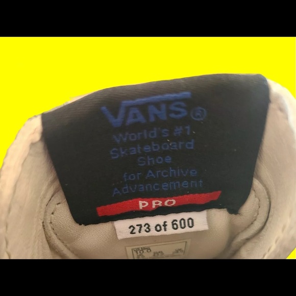 VANS VAULT X POWELL PERALTA X TAKA HAYASHI Full Caballero Pro Numbered mens us10 - Picture 3 of 10